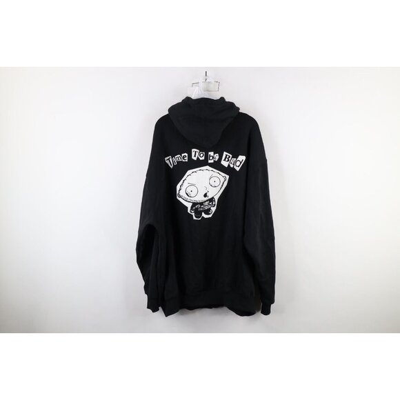 Vintage Y2K Family Guy Mens 2XL XXL Parody Stewie Breaking Bad Full Zip Hoodie - Picture 12 of 14